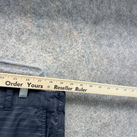 Nike Shorts Mens 36 Gray Chino Flat Front Dri Fit Tour Performance Golf Golfer - Picture 6 of 10